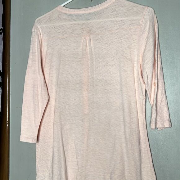 Eddie Bauer Henley Tee Medium - Picture 7 of 8